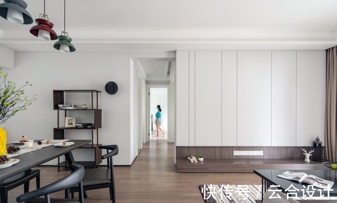 浅灰色|云合设计——90㎡的现代北欧风,看完上头,我爱了!