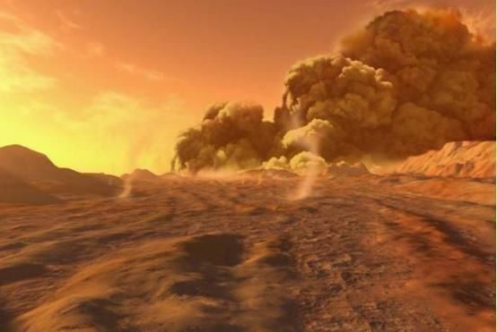 探测器 好奇号又在火星上拍照,这次拍的是地球,连月球都被它拍进去了