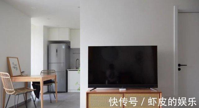 简约风|49平简约风一居室简约与宁静感,粗犷中又多了几分温和细腻