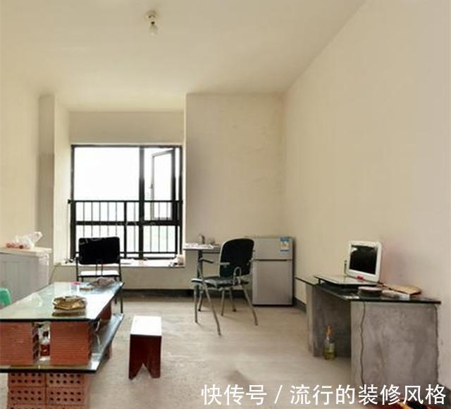 毛坯|没钱装修入住毛坯房,砖垒茶几水泥砌书桌,还有谁住得比我惨?