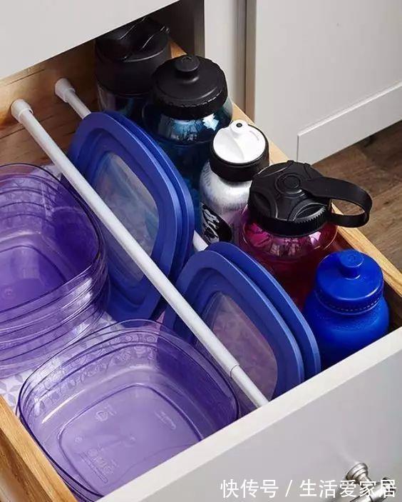 救星|伸缩杆可是小户型的救星,把柜子里的空间都用上,还很便宜