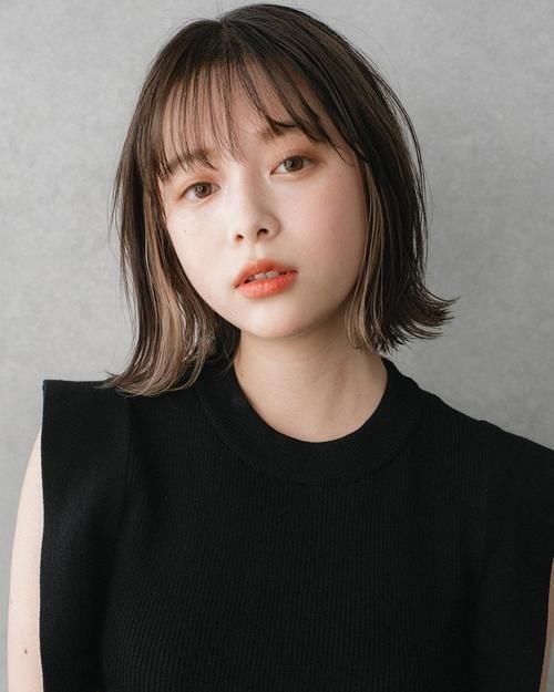 干净利落|【2021潮流短发】5款风靡日韩的“下巴短发”干净利落又减龄！