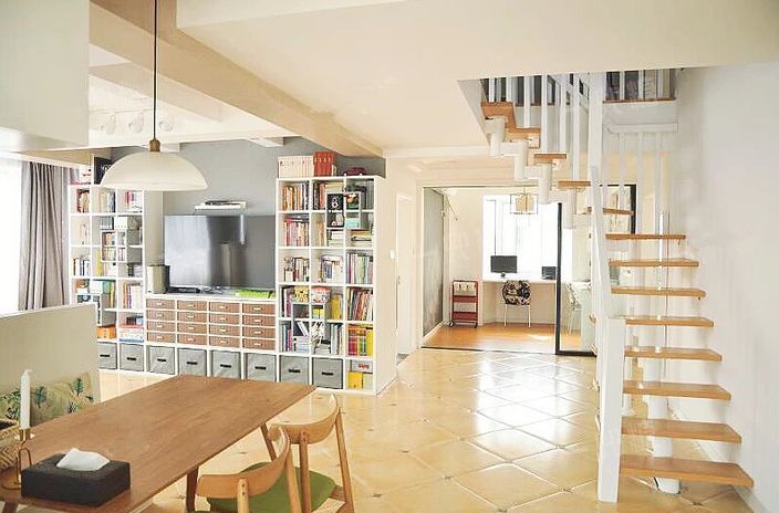 收纳|电视背景墙的26种装修方式,从此不止电视+装饰柜!