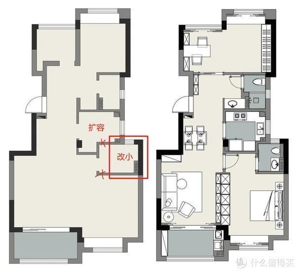 次卧书房|再买房，我一定学他家坚持去电视墙化，卧室书房合二为一，太实用了