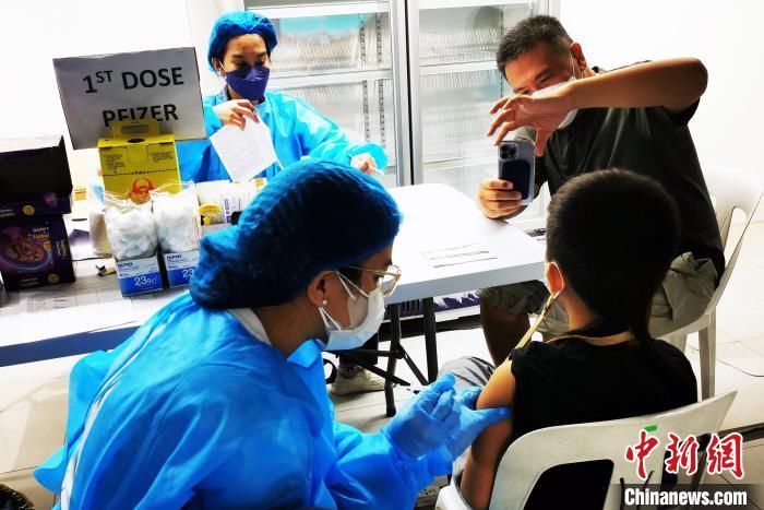 疫苗接种点|菲律宾创意“疫苗接种点”吸引未成年人前往“打卡”