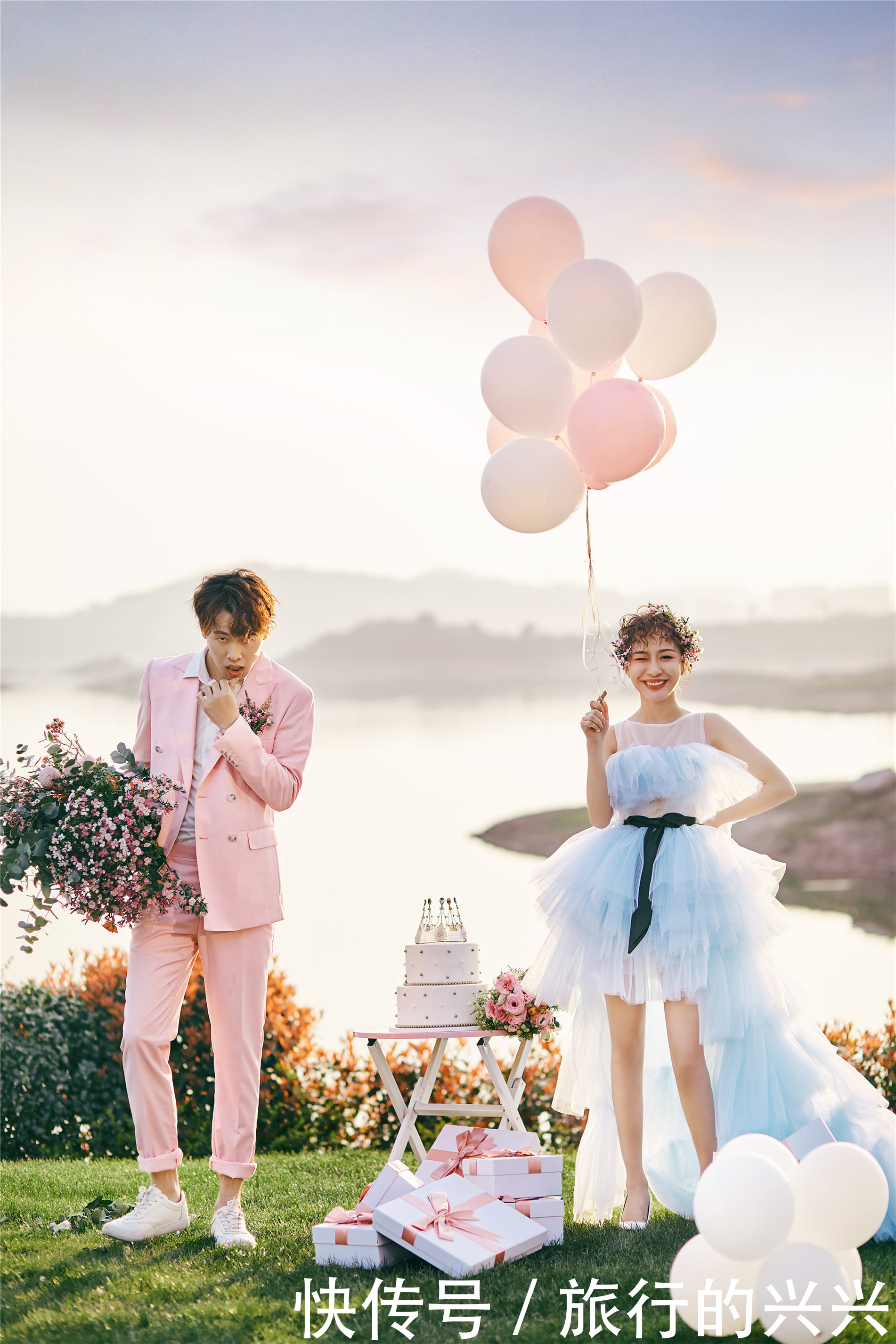 拍婚纱照|不从众,90后创意旅拍婚纱照怎么拍?拍点不一样