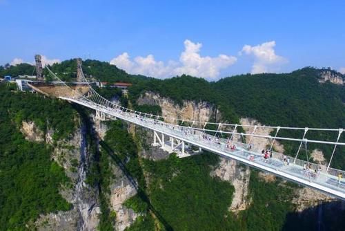 武陵源风景|国内适合自驾游的城市，各具特色，累了就出去走走