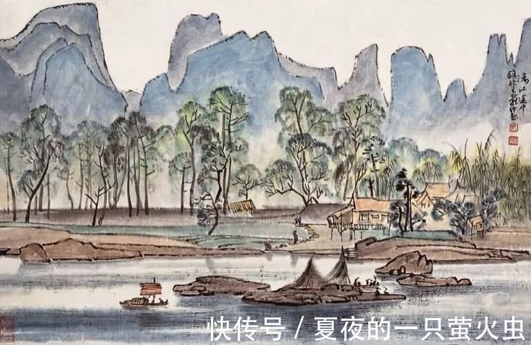 浙江潮|胸有万水千山,自然云生水起——孔仲起山水画欣赏