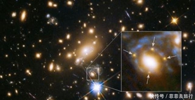 天体 爱因斯坦没有看错,它确实存在,哈勃望远镜拍下了真实的图片