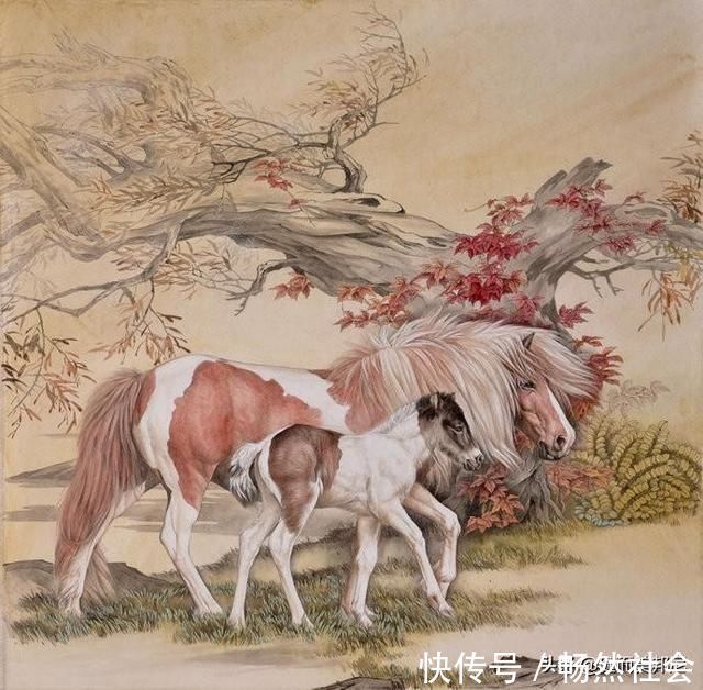 大师|当代工笔领军人物李喆，他创作的工笔画鸟语花香、走兽顽皮可爱