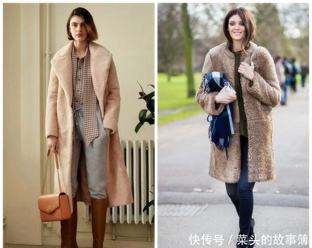 冬天怎么穿毛毛外套才不臃肿?记住这3点,保暖又显瘦