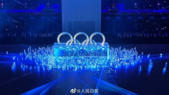 五环|好美! 14年后鸟巢再次升起五环