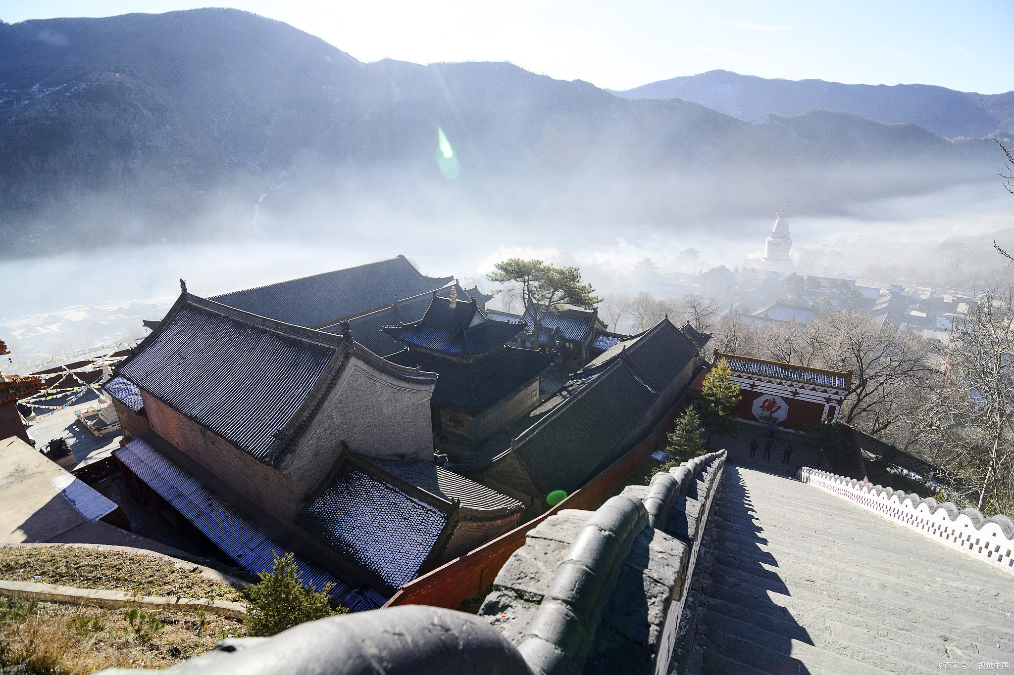 瓷碗|五台山传奇故事之康熙在五台山赠送瓷碗