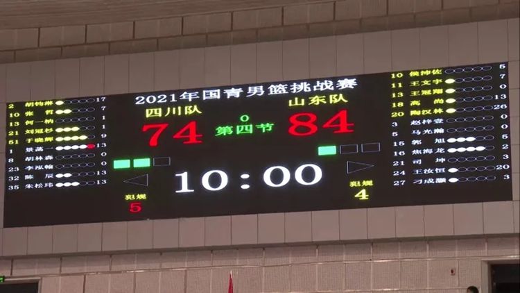 四川男篮|陶汉林26分 山东男篮84-74战胜四川取热身赛两连胜