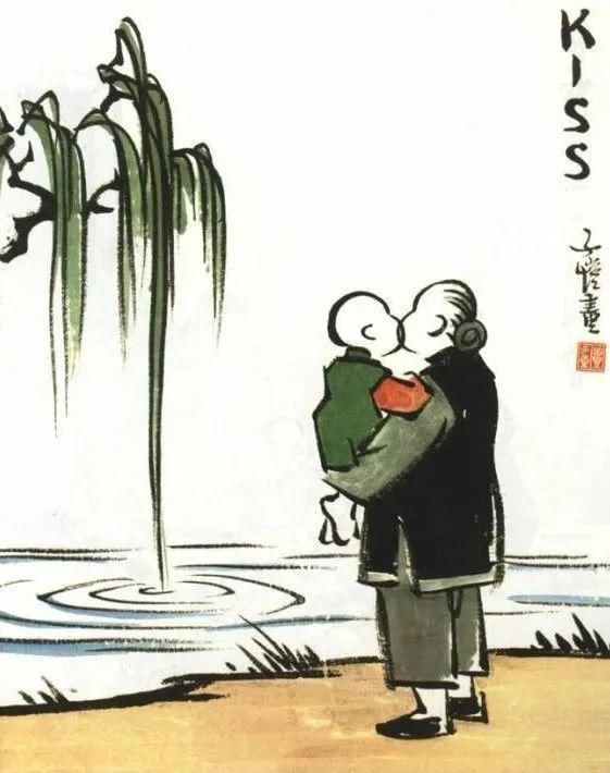 轻风|十位大师画柳，婀娜多姿，轻风拂面！