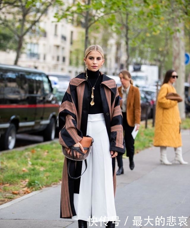 衣服|衣服越厚我越瘦,终于到了藏膘的季节,冬天这么穿大衣太显瘦