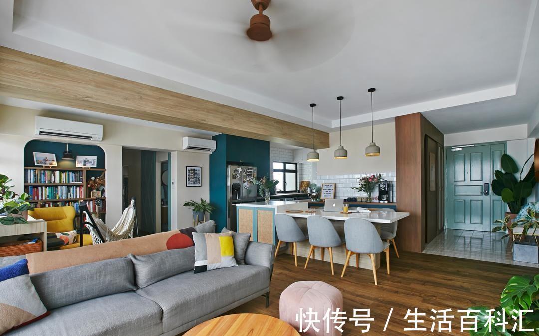 爸妈|109㎡爸妈帮忙装修，老式家具经典不过时，再装修决定还交给他们