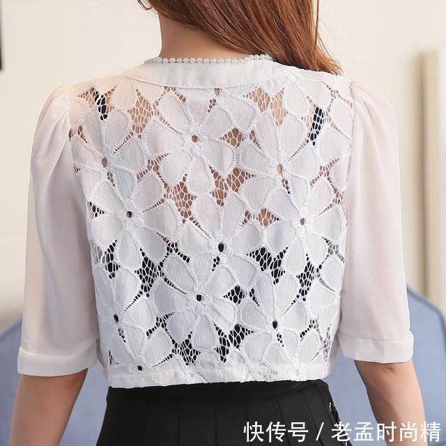蕾丝|夏季时尚穿搭推荐:几款优质的夏季短款开衫,超级时尚百搭型