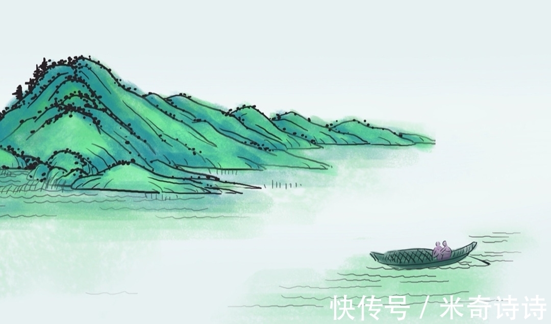 诗人&一蓬烟火饭鱼船。四首清新的秋天古诗,美好而励志,值得收藏