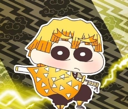 蜡笔小新cos《鬼灭》,有种独特的可爱,不知道你喜欢吗?