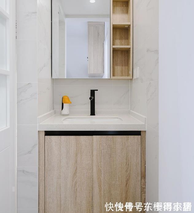 百叶帘|68㎡小户型住下一家四口,每1㎡就这样被榨干,干净整洁又实用!