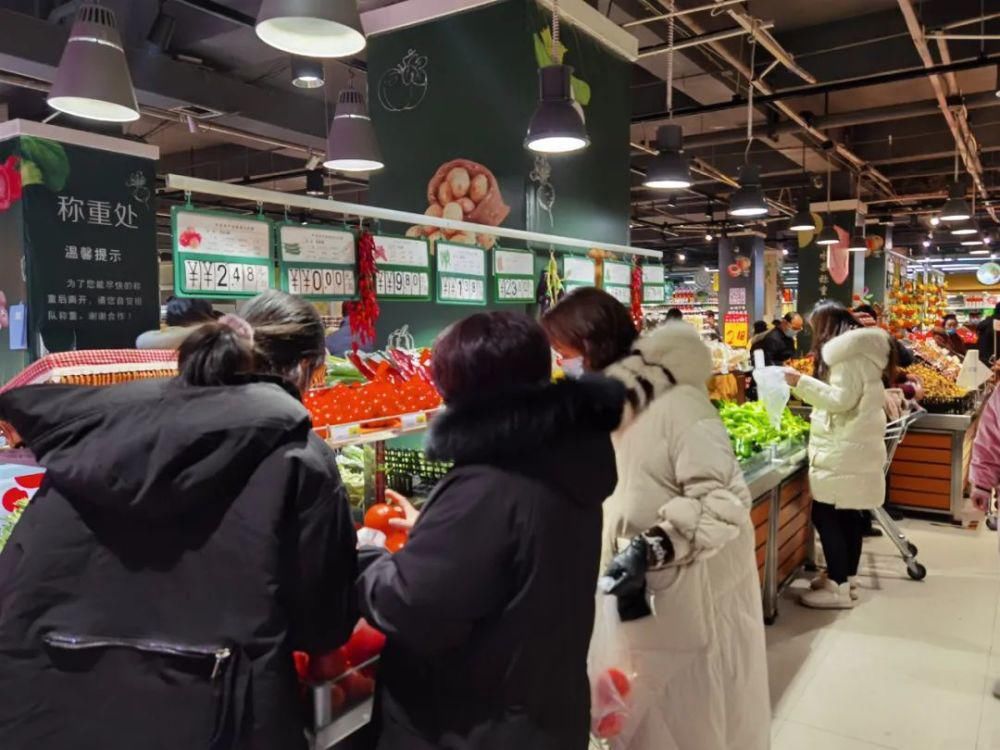 实拍！叶县建业超市菜价！