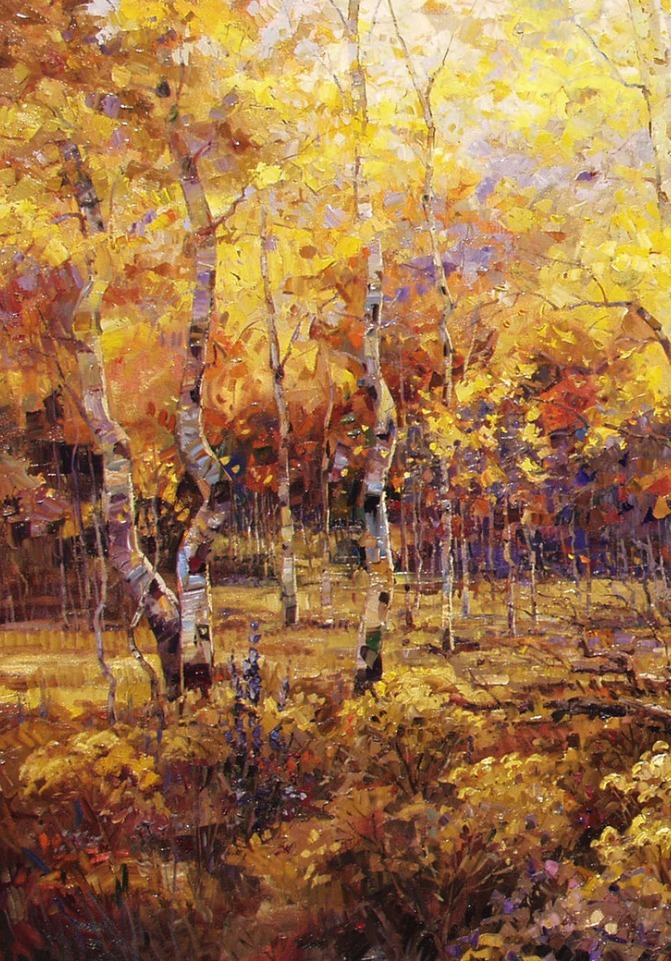 robert|这组小色块油画,色彩生动,美得令人目不暇接