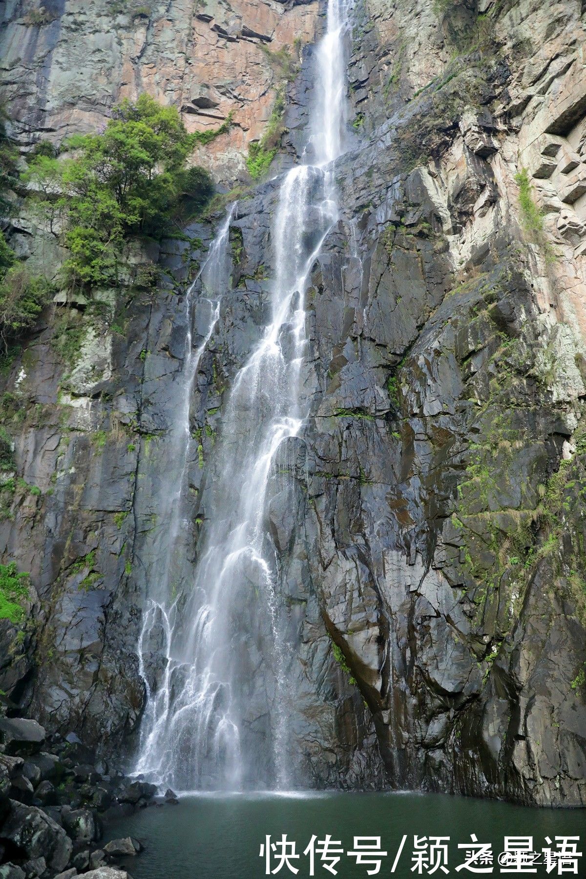 藏在5A级景区边的村落，步道可至千丈岩瀑布，不用门票