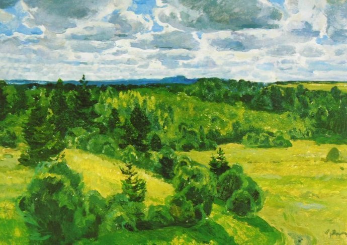 彼得#俄罗斯风景画家彼得﹒季莫费耶维奇﹒弗明风景油画欣赏