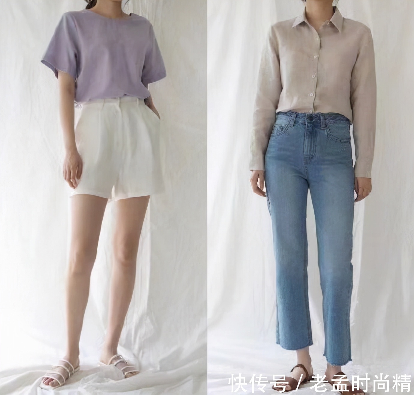 针织衫|轻熟女人喜欢的极简打扮,干练、大方有气质