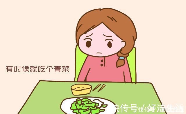 胎儿|孕妈网上晒出“简陋餐”，无人照顾三餐自己做，网友不用心疼