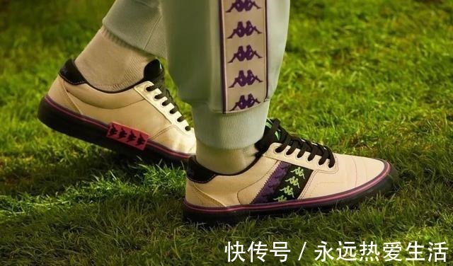 滑板鞋 塔克上脚加索尔PE配色!Kappa首发全新滑板鞋系列!
