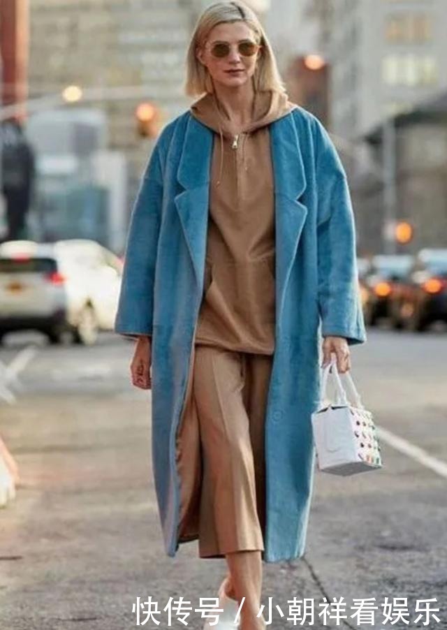 大衣|大衣+卫衣=个性时髦,今冬就这么穿了!虽然混搭,但很时尚