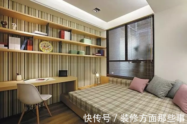 业主|102平现代风三居室，巧妙地将书房设置在客厅十分宽敞