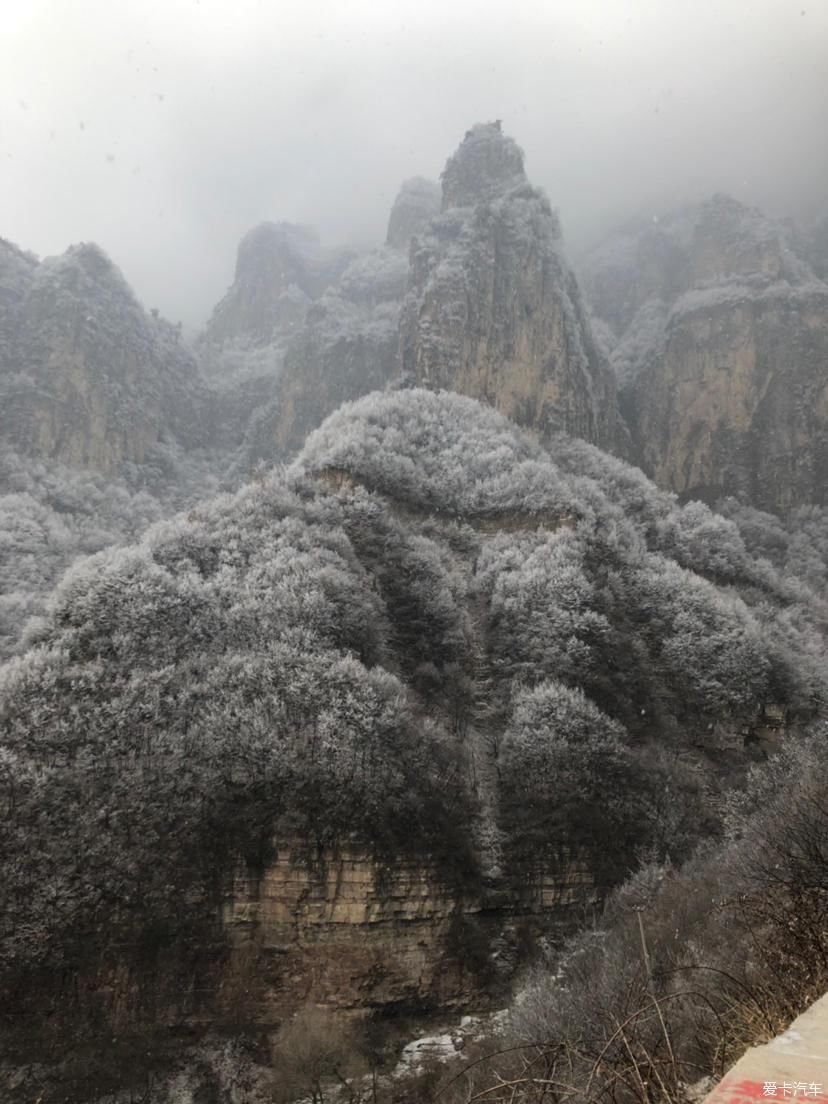 太行|冬日里来到南太行，亲历万仙山上漫天飞雪的壮观与震撼