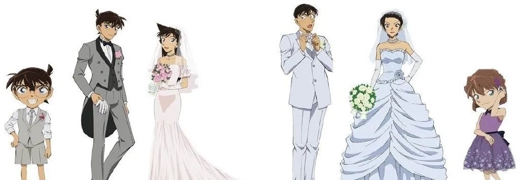 安室透|《名侦探柯南》剧场版官宣,新一小兰婚礼照片公开!