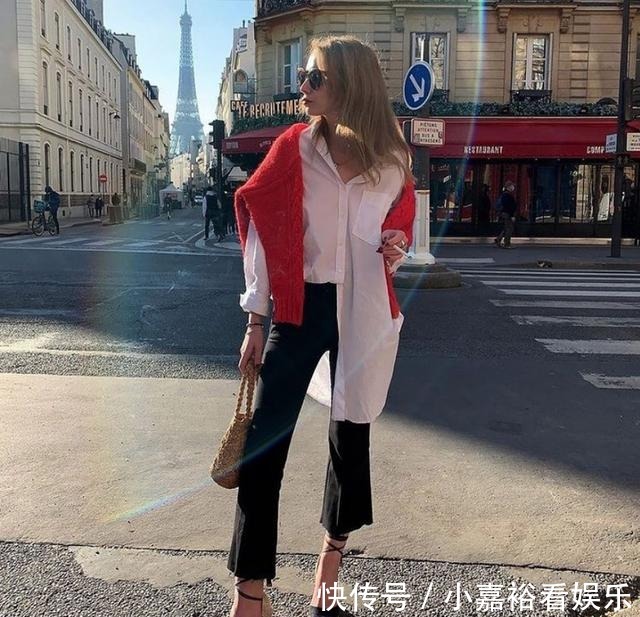 铅笔裙 秋天了,白衬衫穿起来
