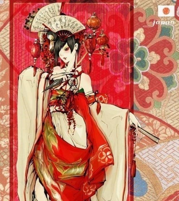 俄罗斯|中国画师将“世界各国”动漫化!俄罗斯和中国真的太好看了!