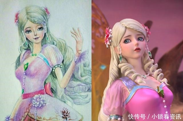 王默太美|叶罗丽当仙子们从3D变身2D，王默太美了，灵公主让人“动心”