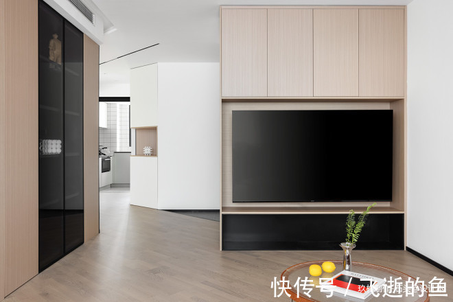 简约|100平简约三居,客厅动线新体验!