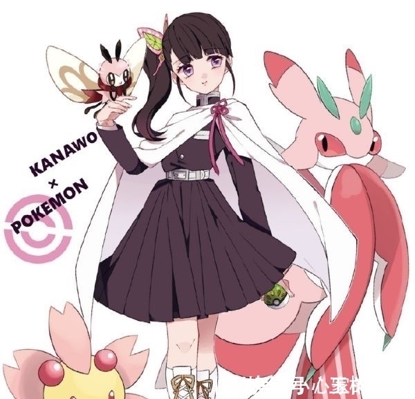 皮卡丘|鬼灭之刃×宝可梦,我妻子善逸与皮卡丘匹配,蝴蝶忍同类妖精可爱