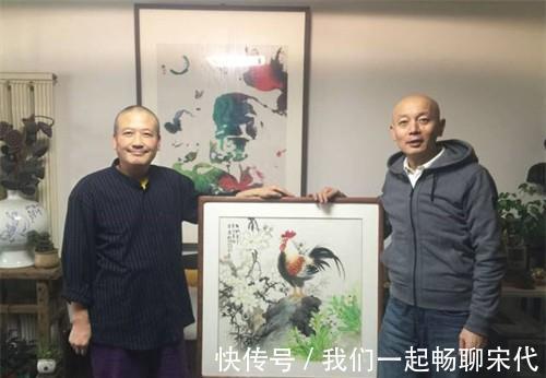 拍卖会#范曾画作徒有虚名?24岁的画作都能惊艳郭沫若,徒弟作品继承衣钵