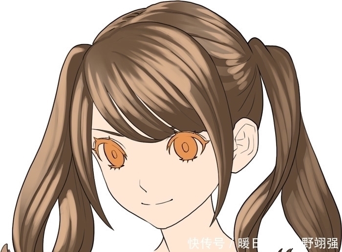 交界处|人物头发上色其实很简单!画不好是你没学会正确的绘画方法!