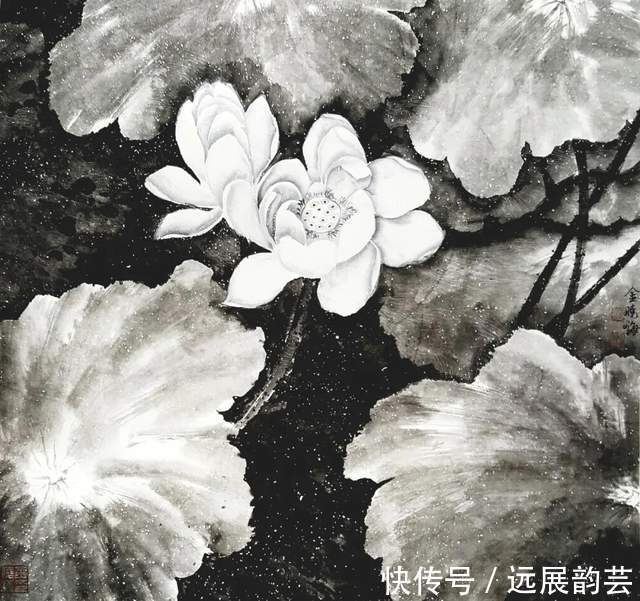 画家#著名画家金晓海“迎元旦”花鸟画作品赏析