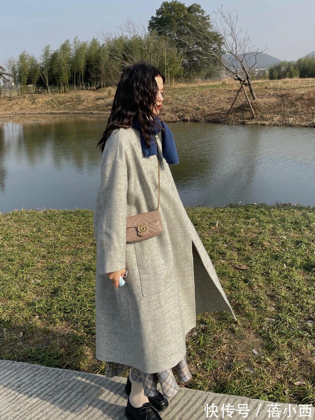 穿搭 冬季穿搭要时髦更要舒适,借鉴4套“韩里韩气”的大衣搭配,好美