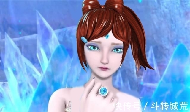 光仙子|叶罗丽:当女主换上陈思思的发型,齐娜和灵公主像双生姐妹一样