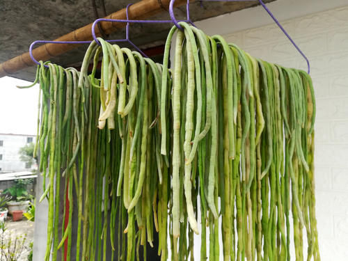 簸箕|这蔬菜1元1斤,晒干比新鲜的好吃,我家每年晒几十斤,炒肉吃最香