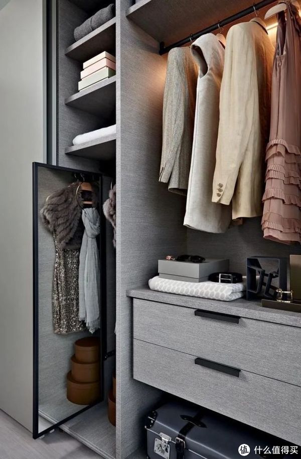 布局|讲真，衣柜内部这样设计，你家还能多放100件衣服！