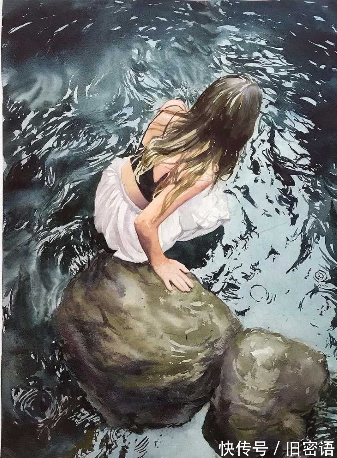 绘画|婀娜妩媚,水色交融——贝卡里令人赞叹不已的人体肖像画