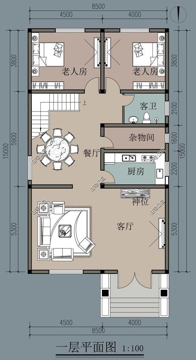 占地面积|面宽8米造价20万起，2020农村自建房，这3套户型最适合咱老百姓